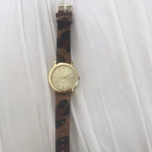 Leopard calf watch!